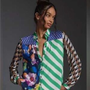 Maeve by Anthropologie Paz blouse 1X